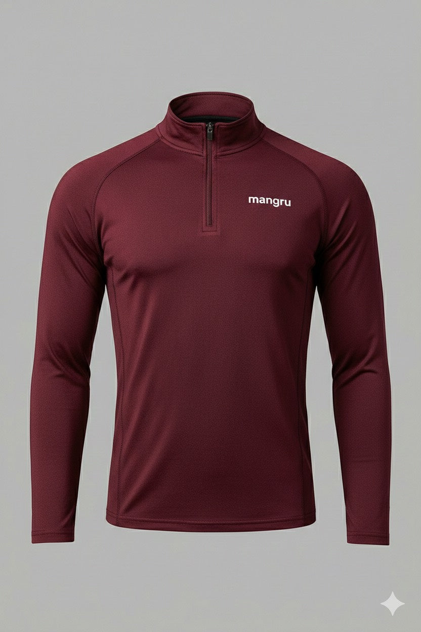 Maroon Gym Tee (AirFlow Edition)